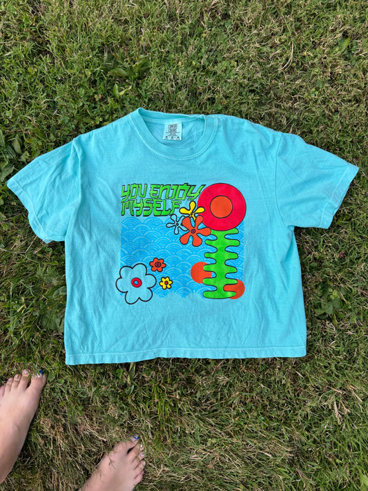 You Enjoy Myself Women’s Cropped T-Shirt