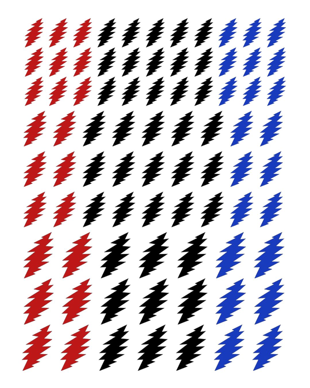 Grateful Dead Nail Stickers