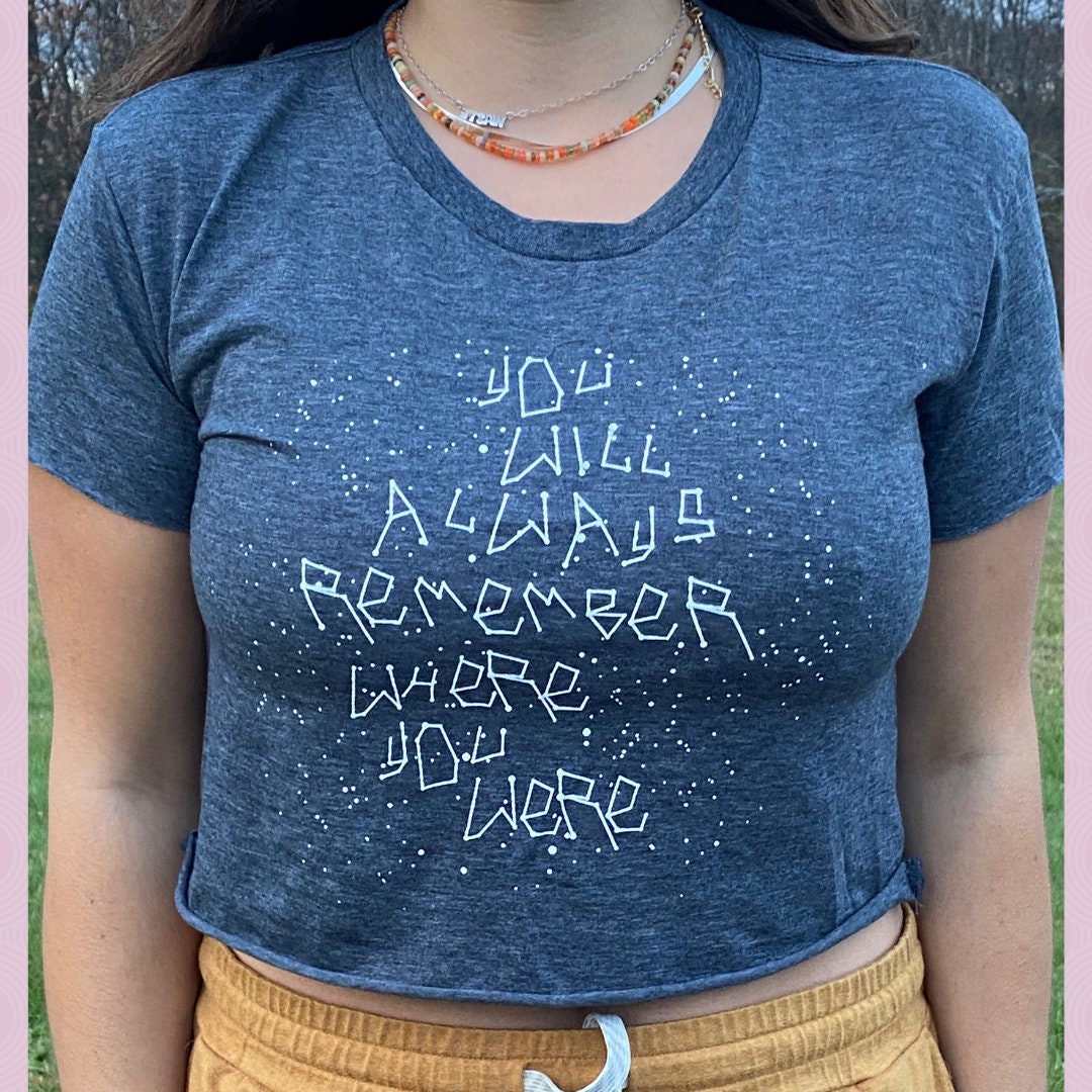S.A.N.t.o.s constellations ladies cropped T-Shirt