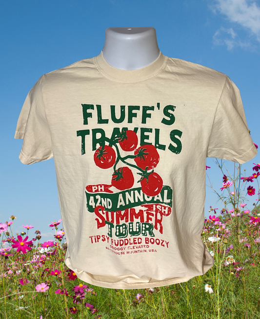 Fluffs Travels Phish Summer Tour T-Shirt