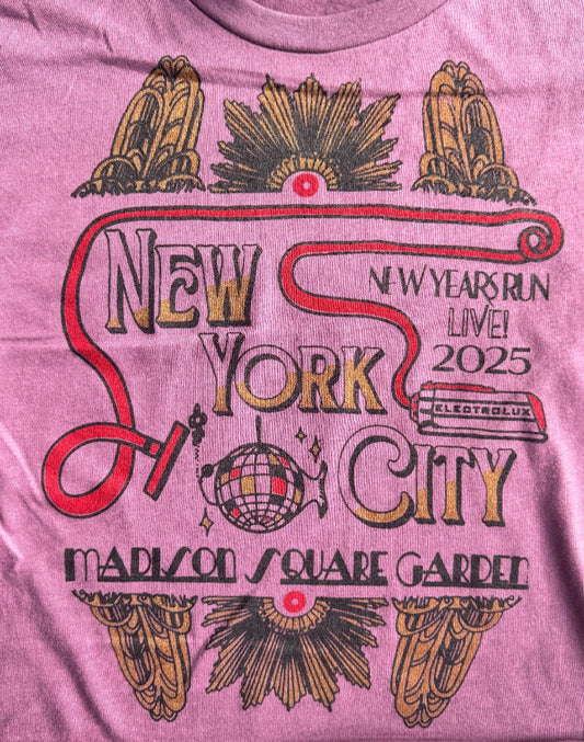 Phish NYC NYE run event cropped T-shirt