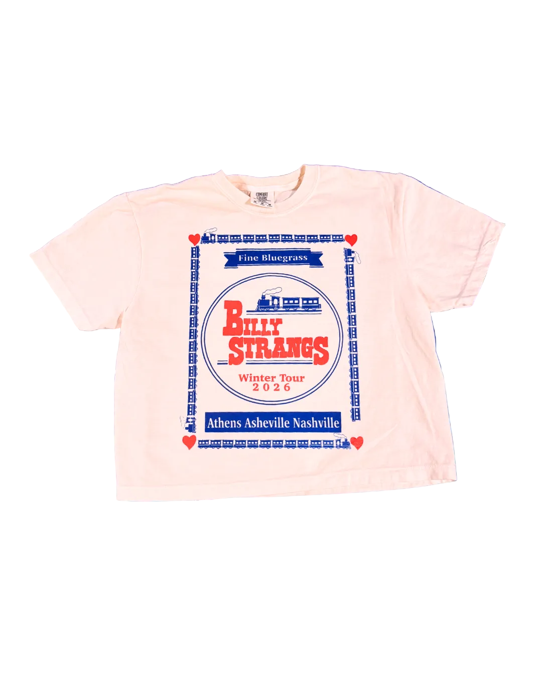 Billy Strings Winter Tour 2026 Cropped T-Shirt