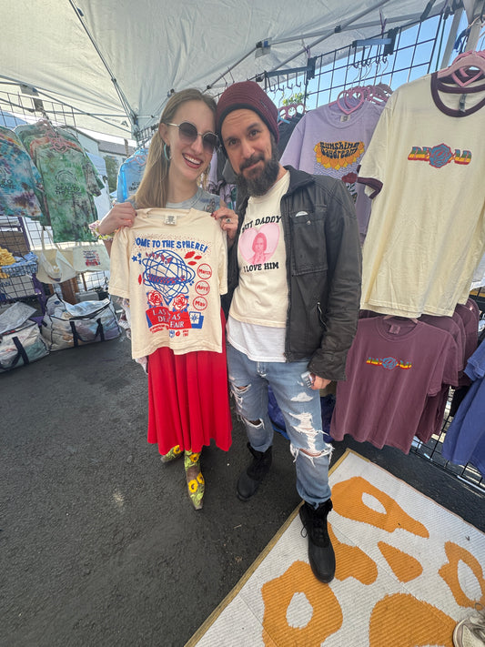 Women's Dead's fair Sphere 2025 Residency Event Cropped T-Shirt