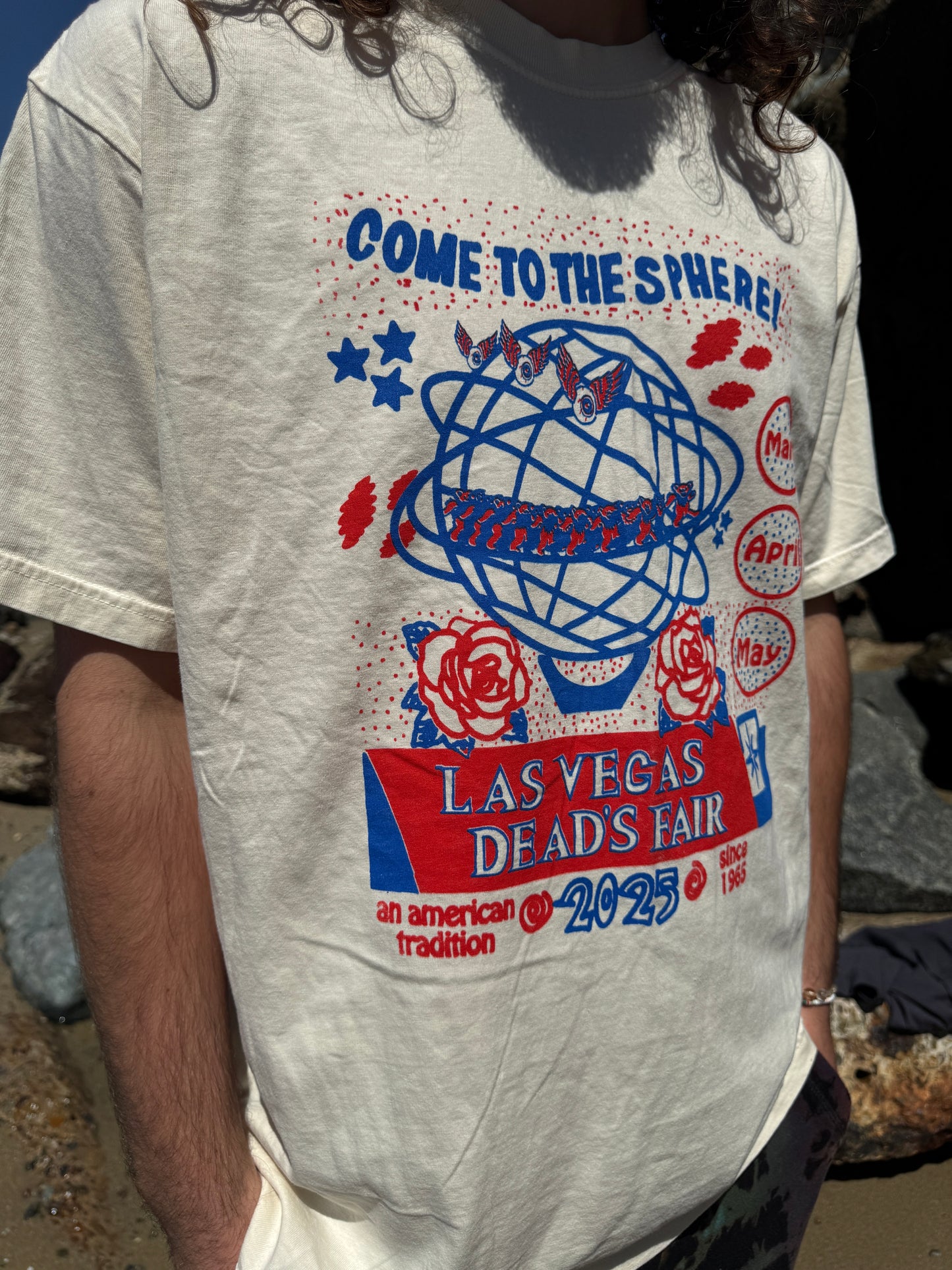 Dead's fair Sphere 2025 Residency Event T-Shirt