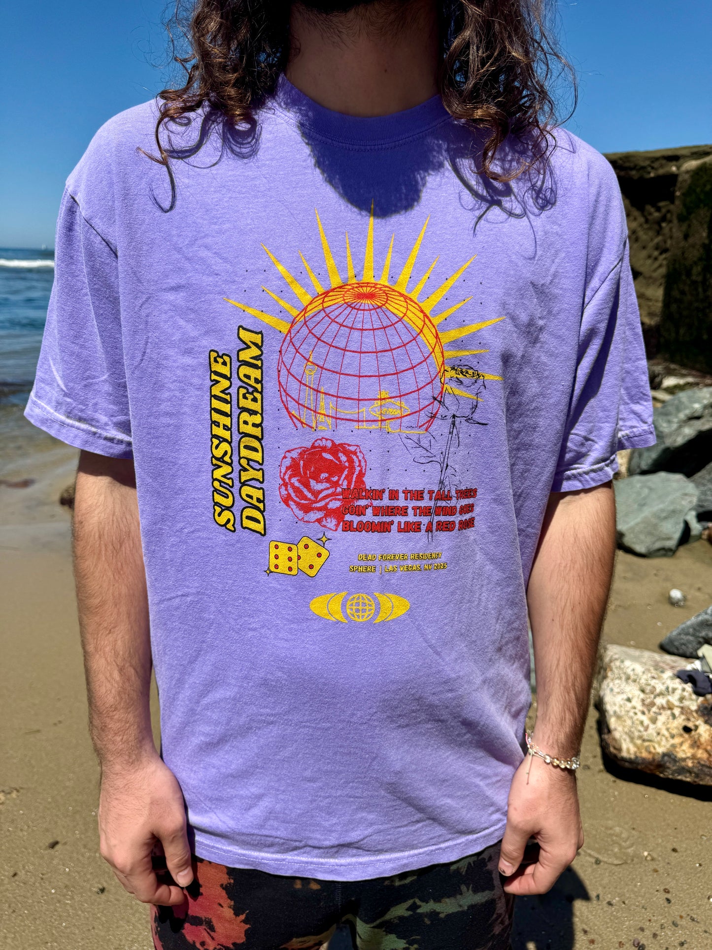 Sunshine Daydream Sphere 2025 Event T-Shirt