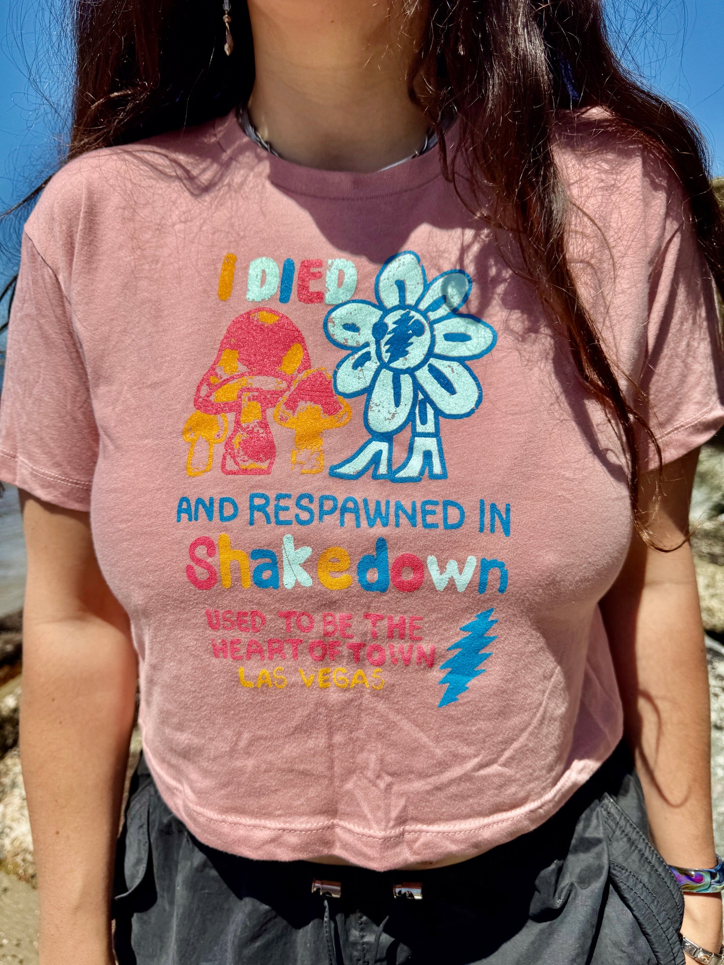 Shakedown Las Vegas Cropped T-Shirt