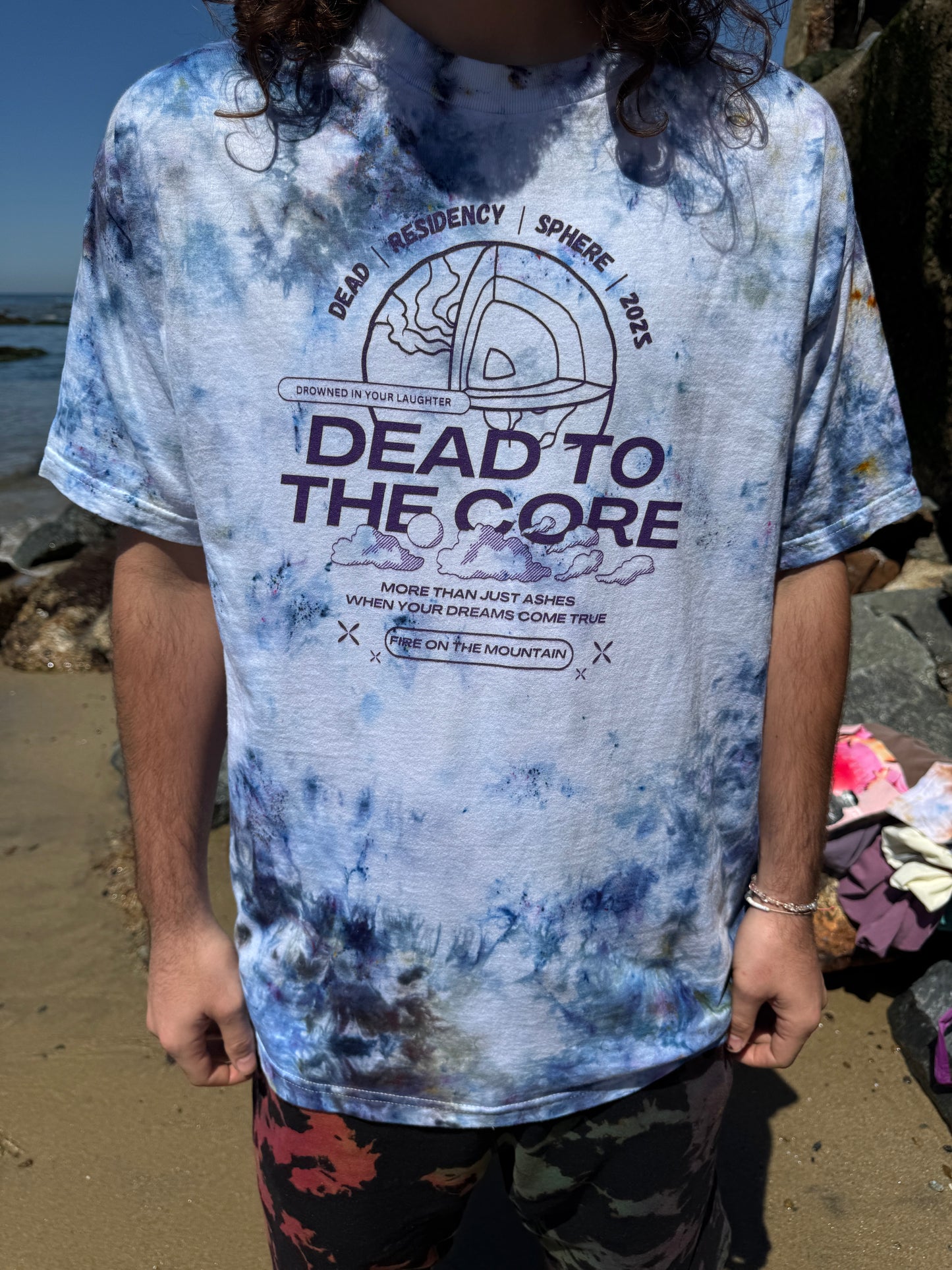 Dead to the Core Tie Dyed T-Shirt