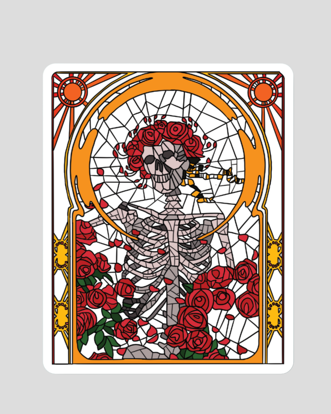 Stained glass GD stickers