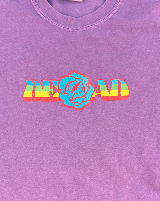 Dead Winterland Rose Rainbow T-Shirt