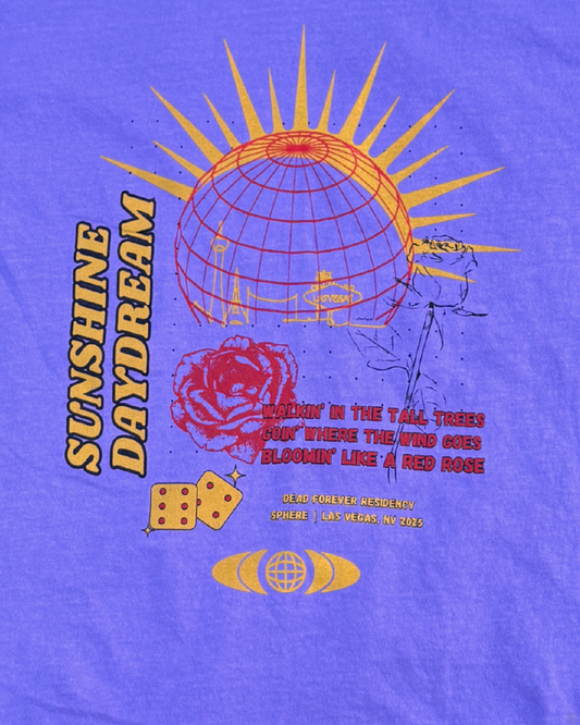 Sunshine Daydream Sphere 2025 Event T-Shirt