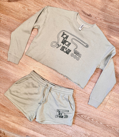 Phish YEM cropped sweater and shorts set you enjoy myself