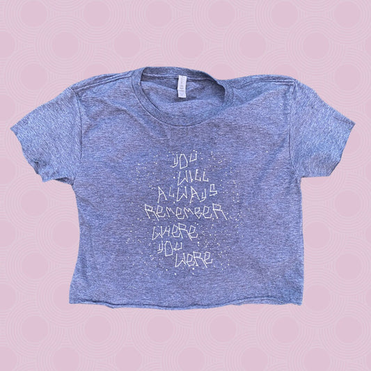 S.A.N.t.o.s  constellations ladies cropped T-Shirt