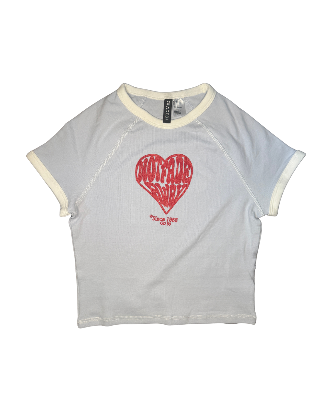 Not Fade Away Women's cropped raglan Baby T-Shirt