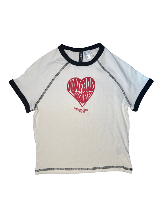 Not Fade Away Women's cropped T-Shirt