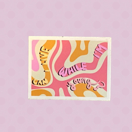 Chalk Dust & Harry Hood Sticker