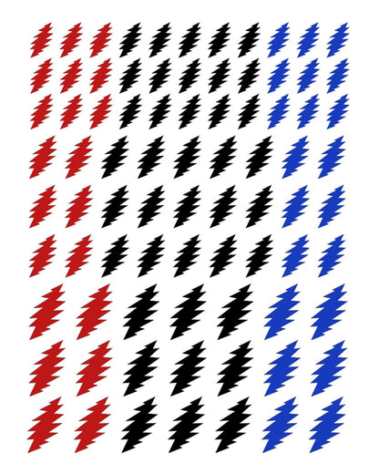 Grateful Dead Nail Stickers