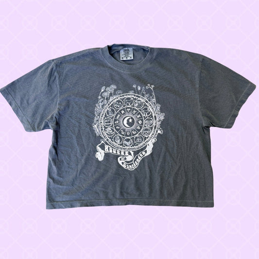 Houses of Gamehendge ladies cropped T-shirt