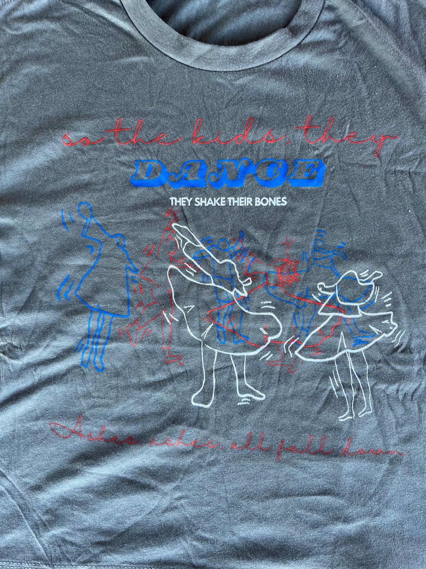 Dead Throwing Stones Cropped T-Shirt