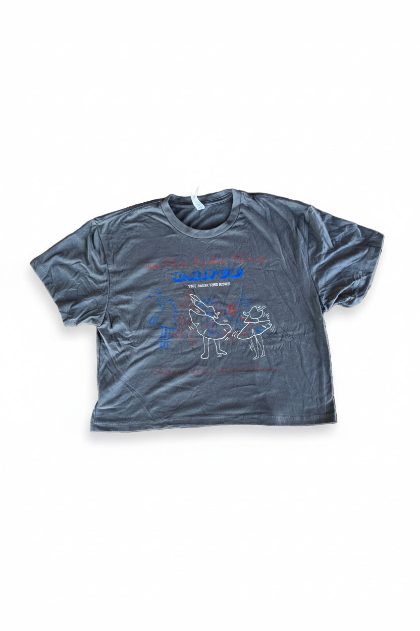 Dead Throwing Stones Cropped T-Shirt