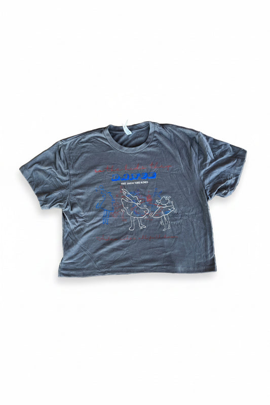 Dead Throwing Stones Cropped T-Shirt