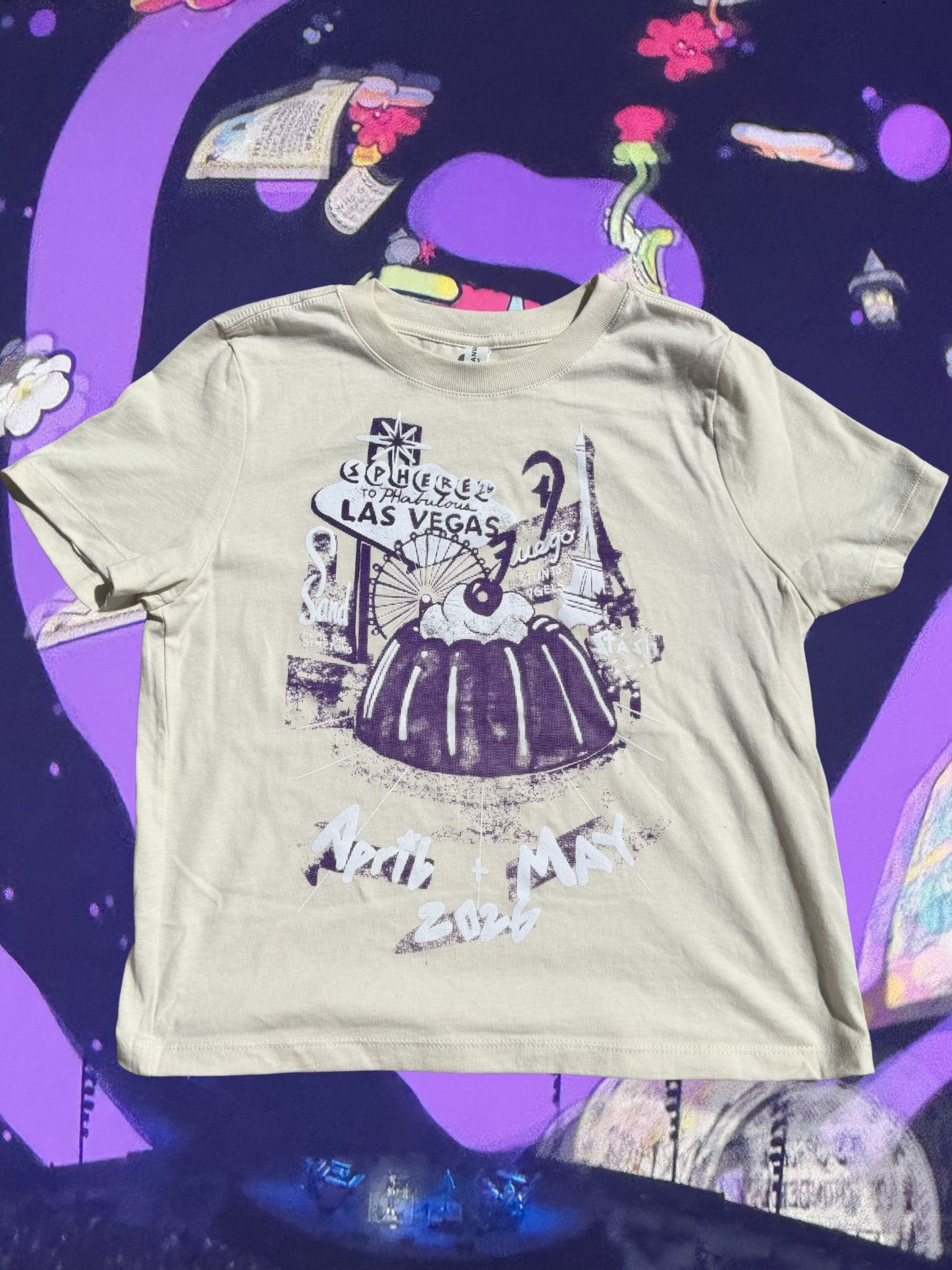 Sphere Jello Las Vegas 2026 women’s t-shirt