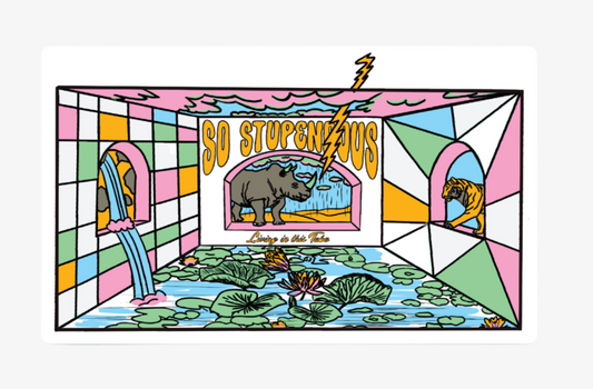 So Stupendous Tube Sticker