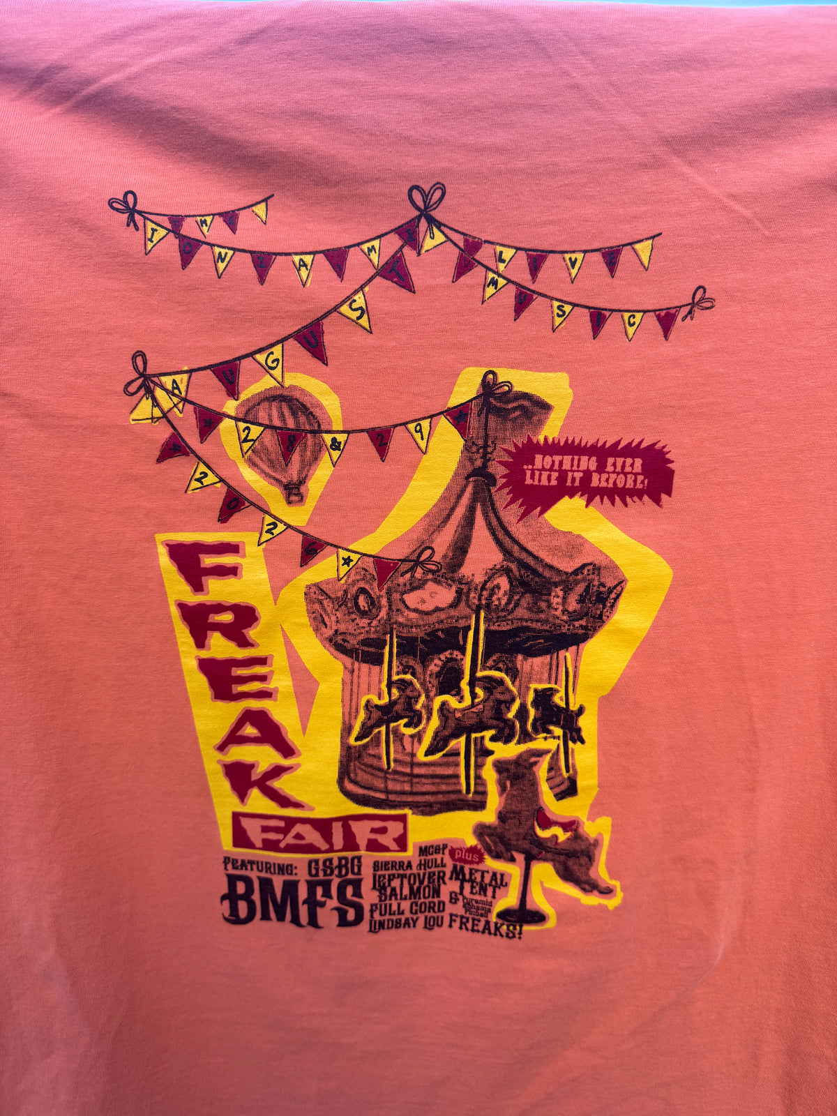 Freak Fair Billy Strings Event Men’s T-Shirt
