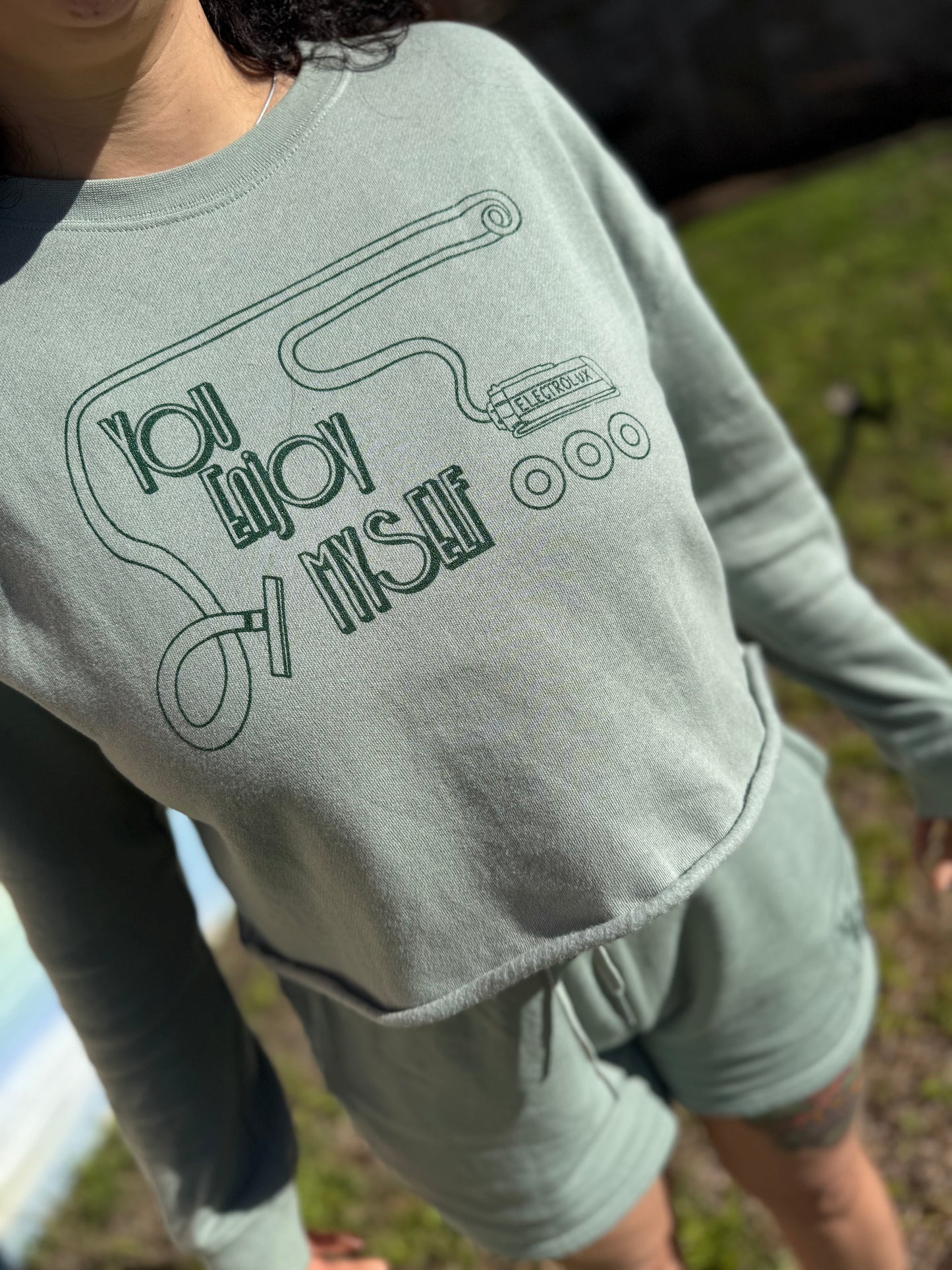 Phish YEM cropped sweater and shorts set you enjoy myself