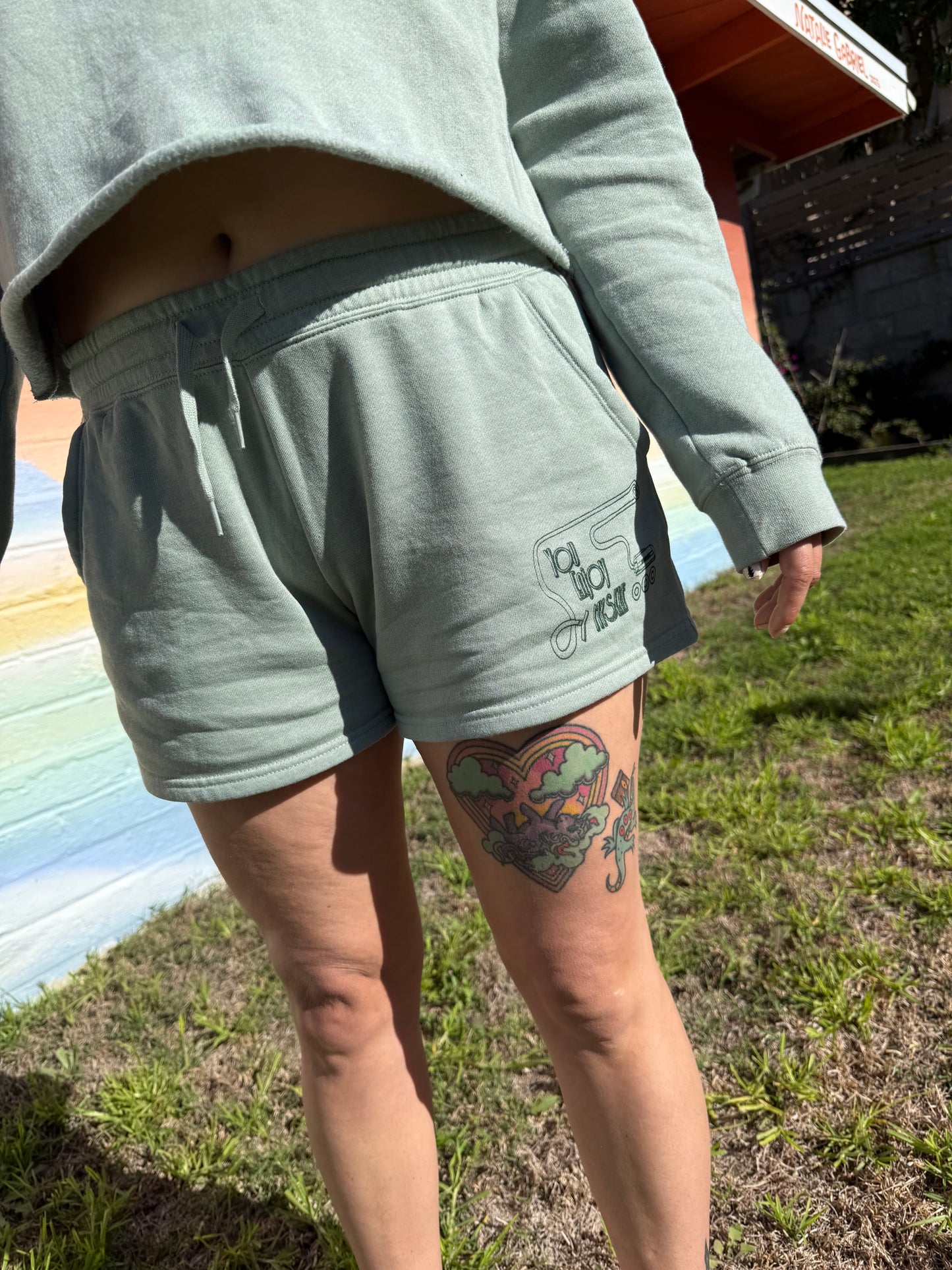 Phish YEM cropped sweater and shorts set you enjoy myself