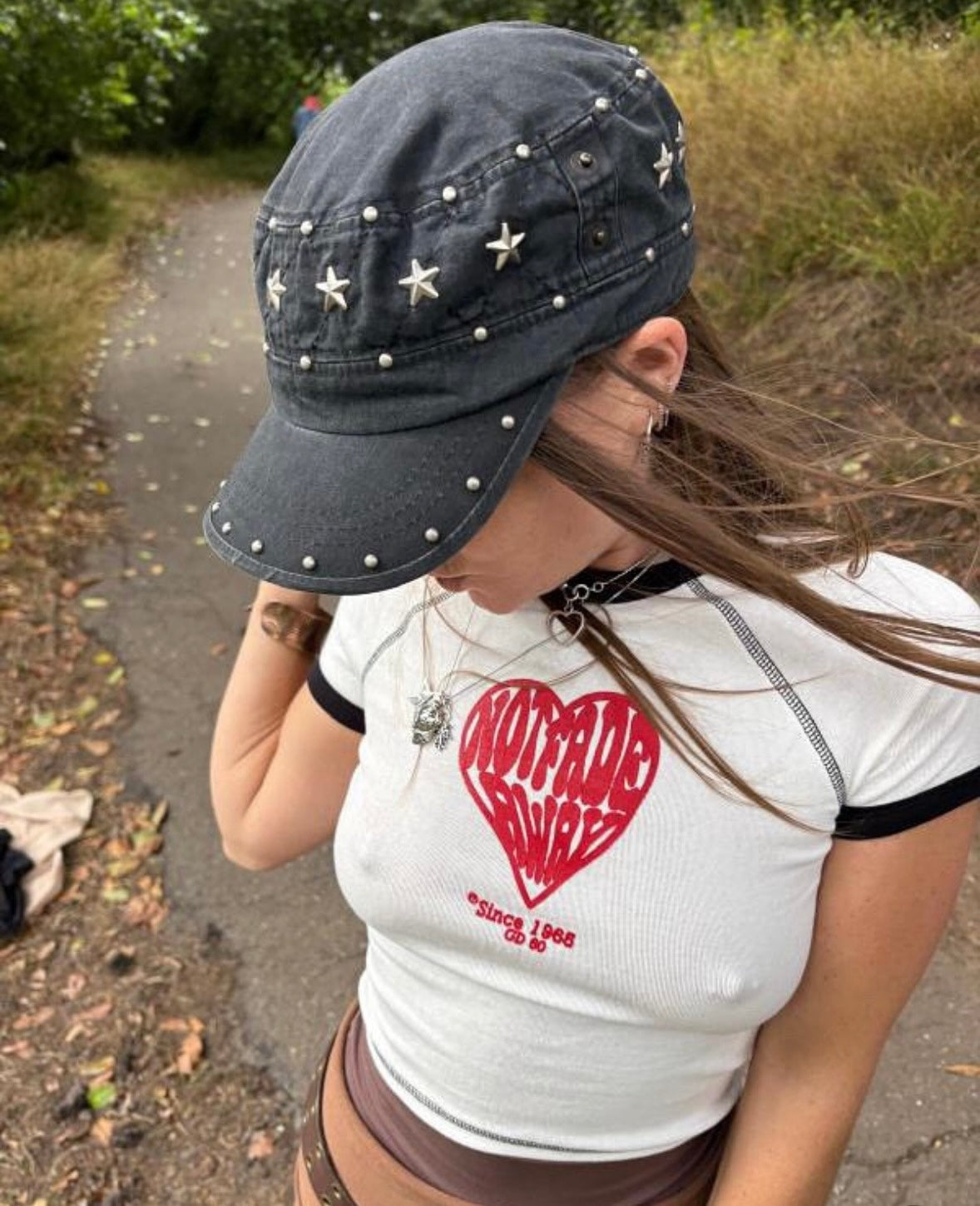 Not Fade Away Women's cropped T-Shirt