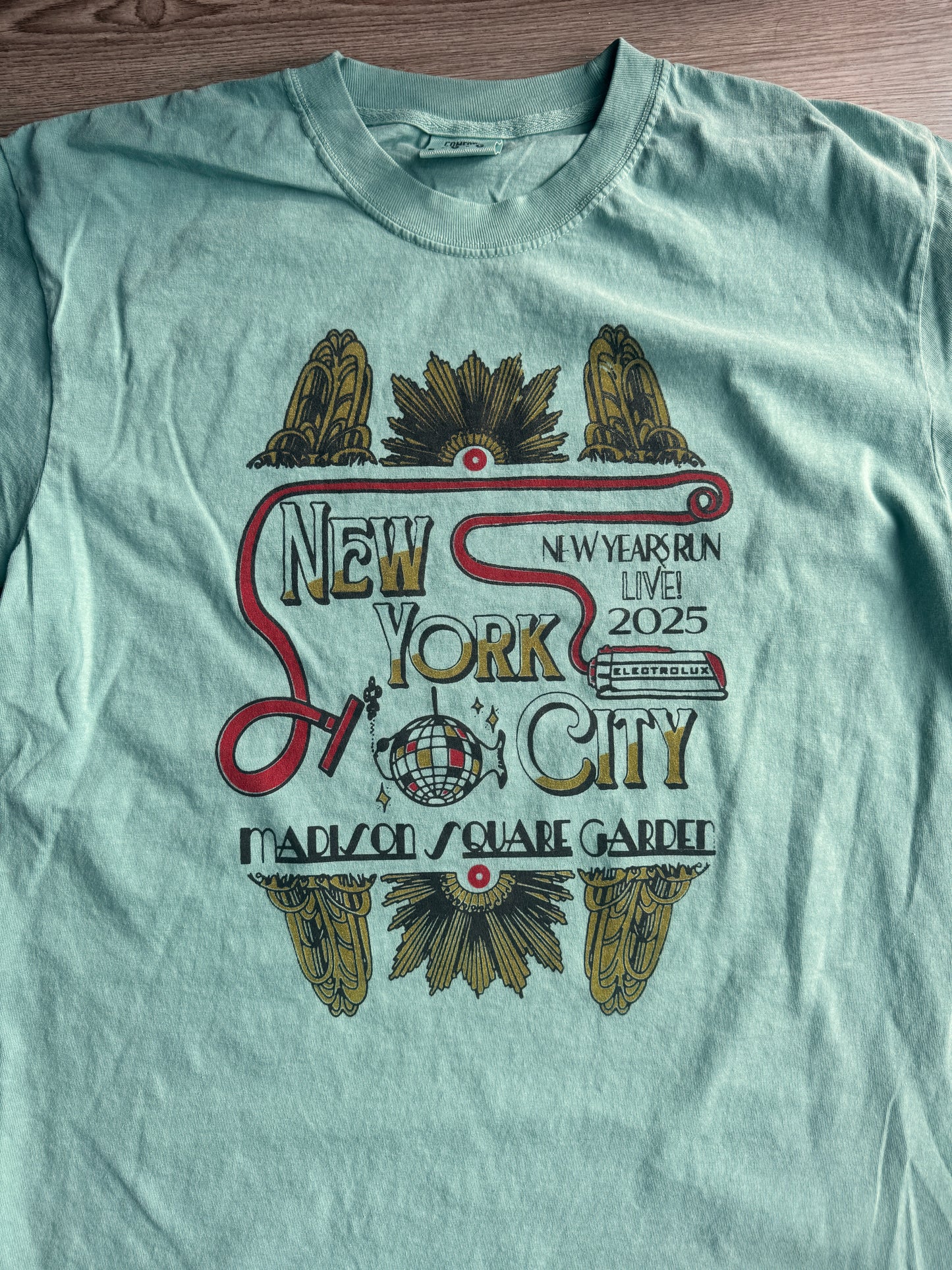 Phish NYE run event t-shirt