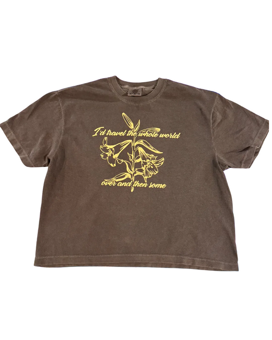 Everlasting Lily Cropped T-Shirt