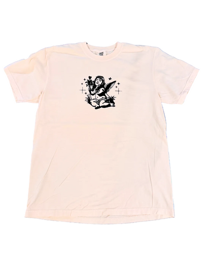 Billy Cherub pink comfort colors Cropped T-Shirt