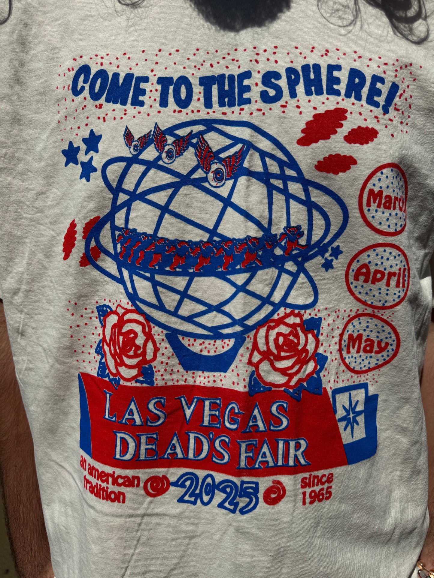 Dead's fair Sphere 2025 Residency Event T-Shirt