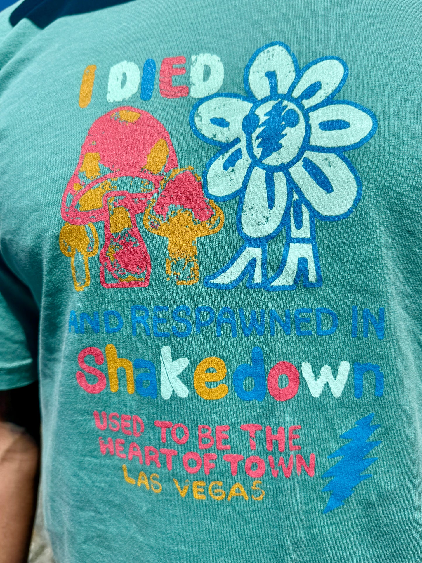 Shakedown topia Las Vegas T-Shirt