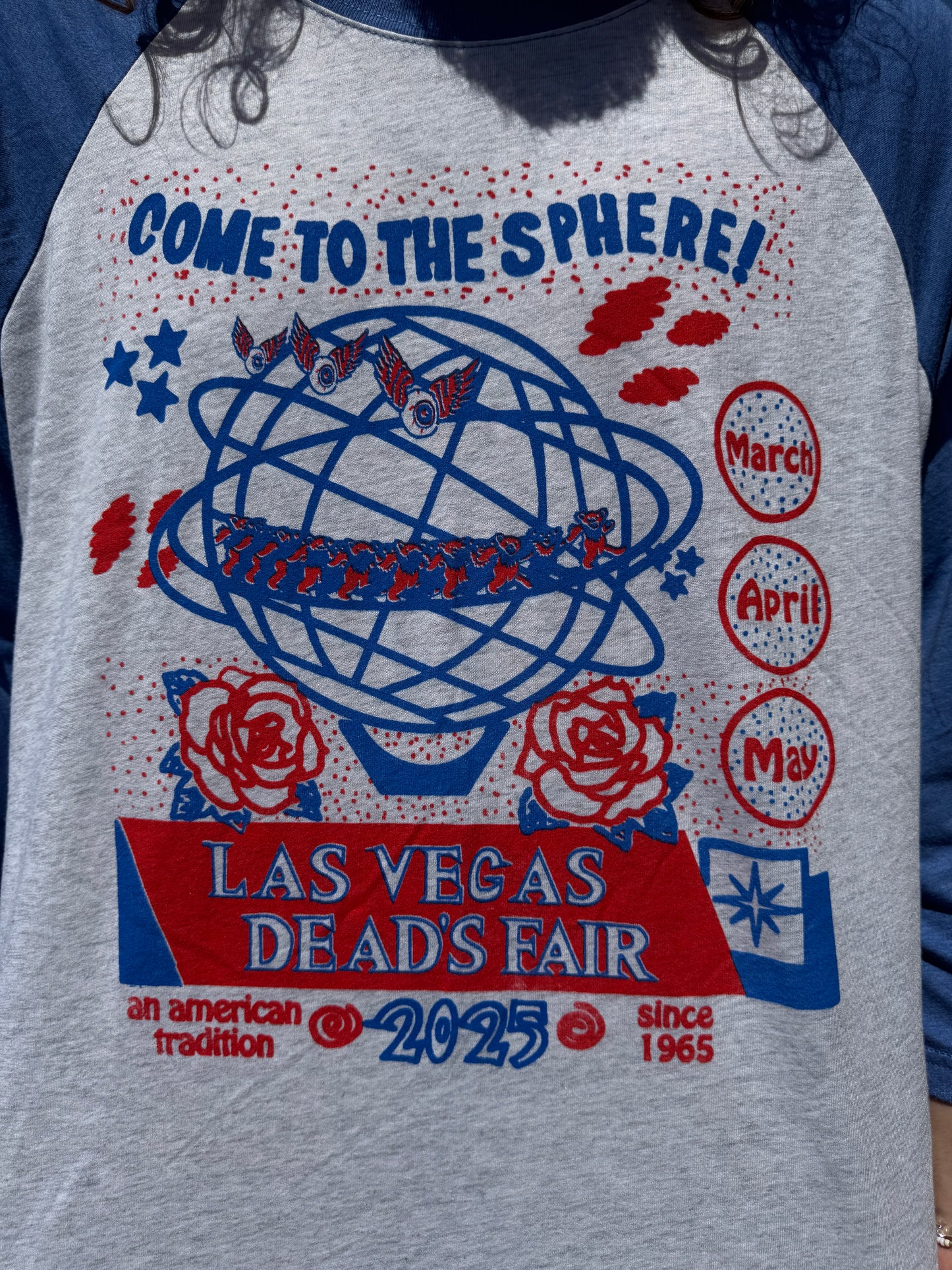 Dead's Fair Sphere Event Raglan T-Shirt