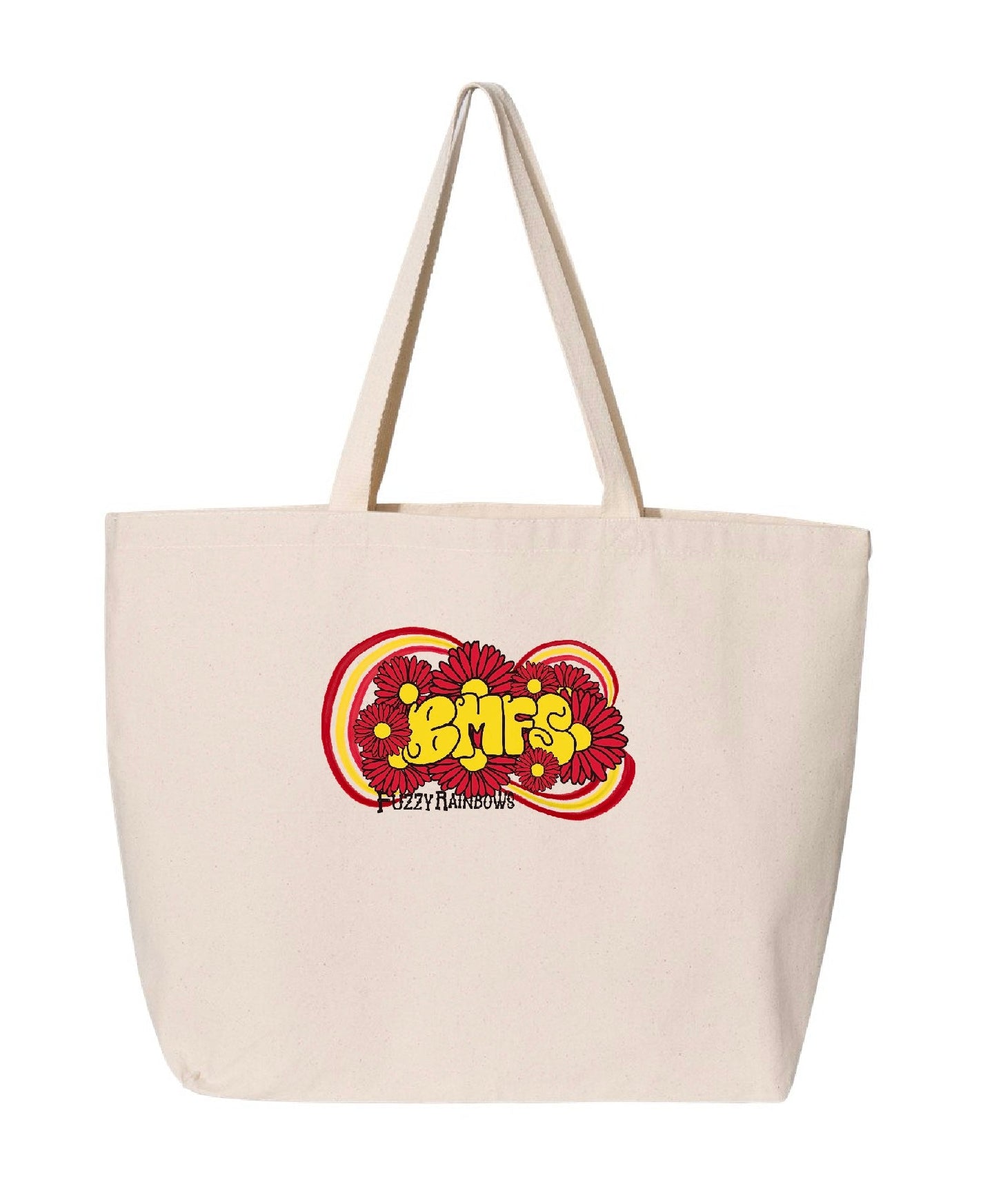 Billy Strings BMFS Fuzzy Rainbows Tote Bag