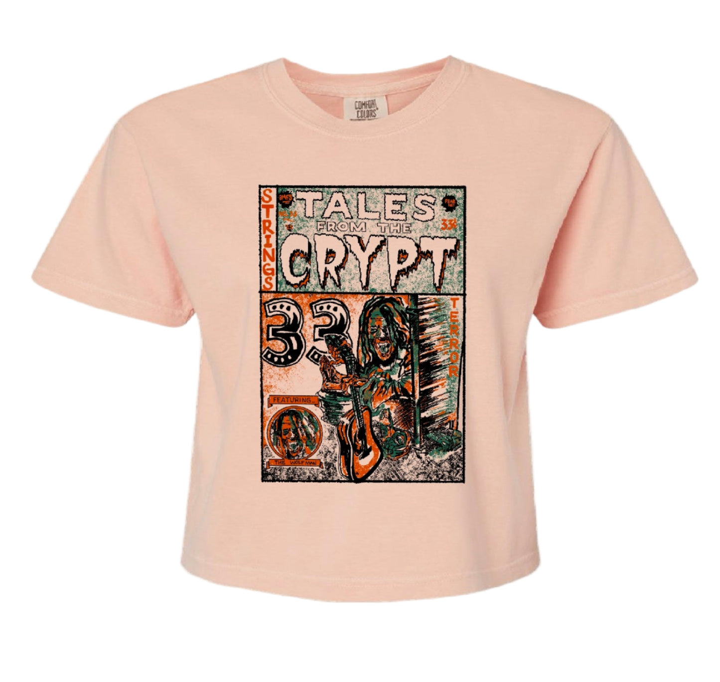 Billy Strings Tales from the Crypt Fall Tour '25 Cropped T-Shirt