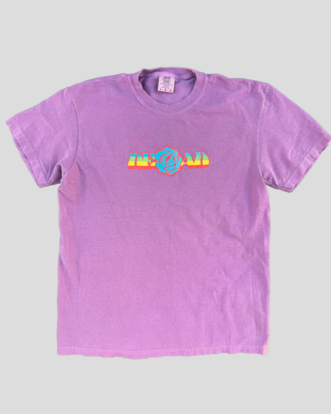 Dead Winterland Rose Rainbow T-Shirt