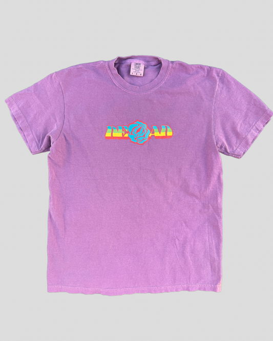 Dead Winterland Rose Rainbow T-Shirt